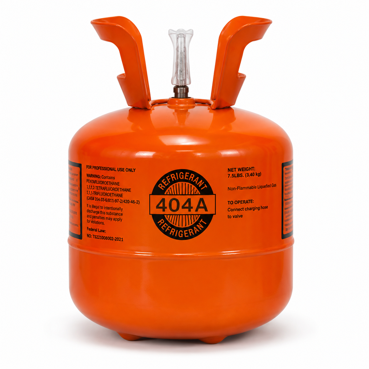 R404A 7.5 LBS Refrigerant